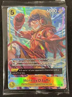 Monkey.D.Luffy (Illustration Box Vol.3) OP07-109 One Piece Promotion Cards Foil - Image 1