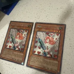 Yu-Gi-Oh! Injection Fairy Lily LOD-100 Holo 2 Card Lot by Konami - Image 1