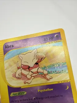 Abra 46/144 Skyridge Common Pokemon TCG Card MP Read - Image 3