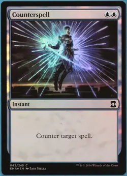 Counterspell FOIL Eternal Masters NM Blue Common MTG CARD (ID# 237819) ABUGames - Image 1