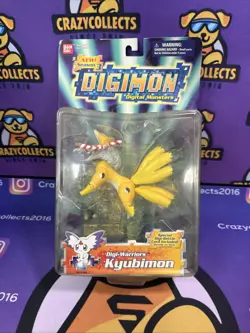 DIGIMON SEASON 3 DIGI-WARRIORS KYUBIMON with SPECIAL DIGI-BATTLE CARD - Image 1