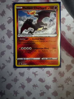 Pokemon TCG Radiant Charizard 020/159 - Crown Zenith Near Mint (NM) Raw Card - Image 1