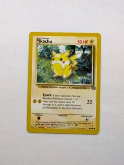 💎PACK FRESH Pikachu #60/64 Jungle Set Pokemon Card 1999 WOTC PSA 👀 - Image 2