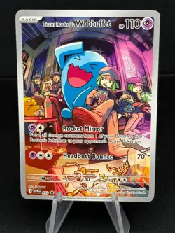 Team Rocket's Wobbuffet 203 Sv: Scarlet & Violet Promo Cards - Image 1