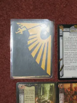 W40K HORUS HERESY CCG lot of 38 Cards includes Bjorn, Wolfguard Champion, foil - Image 3