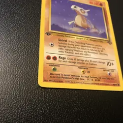 Cubone 50/64 Jungle First Edition 1st Pokemon Card In Mint Condition - Image 2