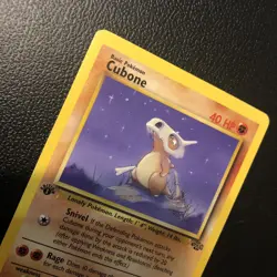 Cubone 50/64 Jungle First Edition 1st Pokemon Card In Mint Condition - Image 5