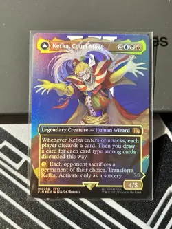 Kefka, Court Mage (0543) (Borderless) Final Fantasy Foil - Image 1