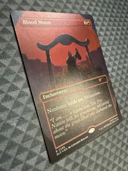 MTG Blood Moon #2288 Rainbow Foil Rare Secret Lair Drop Series (SLD) - Image 2