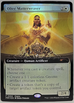 mtg magic Oltec Matterweaver FOIL extended borderless ENGLISH Tisseur de matiere - Image 1
