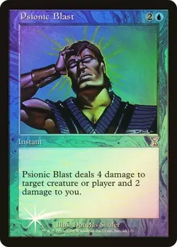 Time Spiral Timeshifted MTG Foil Psionic Blast Magic - Image 1