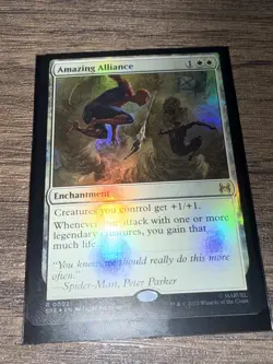 MTG Amazing Alliance Foil Marvel Spider-Man Eternal - Image 1