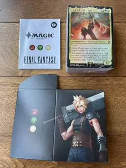 Magic MTG Final Fantasy V Cloud Limit Break Commander Deck * DECK and BOX - Image 1