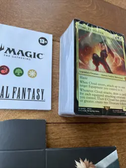 Magic MTG Final Fantasy V Cloud Limit Break Commander Deck * DECK and BOX - Image 2