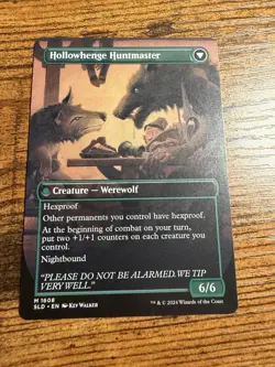 MTG Magic The Gathering Borderless Showcase Avabruck Caretaker Secret Lair Drop - Image 2