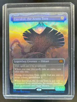 2022 Magic The Gathering Double Masters 2X2 Emrakul, the Aeons Torn Foil #575 - Image 1