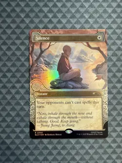 MTG Silence #2300 Rainbow Foil Rare Secret Lair Drop Series (SLD) - Image 1