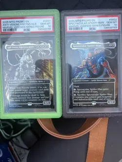 Spider-Man MTG Anti-Venom & Spectacular Spider-Man 2 PSA 10 Sequential - Image 1