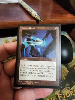 Tempest MTG 1 Cursed Scroll Magic - Image 1