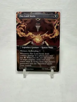 The Rise of Sozin / Fire Lord Sozin (Borderless) Regular: Avatar ATLA MTG (NM) - Image 2