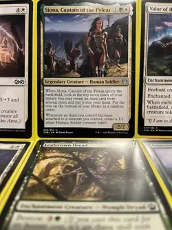 MTG Pauper Commander Deck - Siona Captain of the Pyleas - Aura Tokens PDH - Image 1