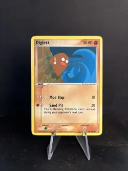 Pokemon TCG Diglett EX Crystal Guardians Set 50/100 Near Mint - Image 1