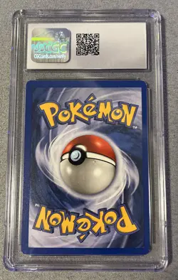 DARK OMANYTE 37/105 POKEMON 2002 NEO DESTINY CGC 7 NEAR MINT - Image 2