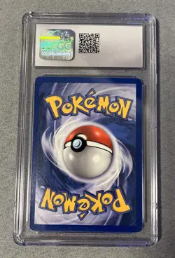 GUST OF WIND TRAINER 120/130 POKEMON 2000 BASE SET 2 CGC 7 NEAR MINT - Image 2