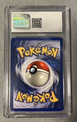MACHOP 52/102 POKEMON 1999 BASE SET CGC 7 NEAR MINT - Image 2