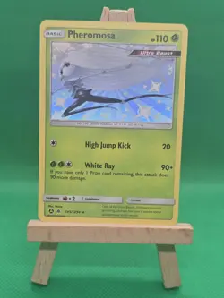 Pheromosa SV5/SV94 SHINY HOLO ALTERNATE ULTRA RARE Hidden Fates Pokemon NM 2019 - Image 1