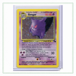 Gengar Fossil Holo 5/62 NM/LP WOTC Vintage Pokemon - Image 1