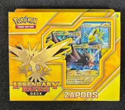 POKEMON XY LEGENDARY BATTLE DECK ZAPDOS SEALED ORIGINAL 2016 Release! - Image 1