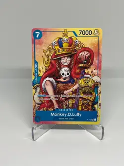 Monkey.D.Luffy (2nd Anniversary Stamped Promo) P-043 - One Piece TCG - English - Image 1