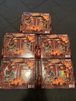 One Piece Illustration Box Vol 5 Lot Of 5 Brand New - Image 1