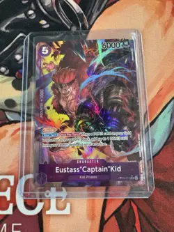 One Piece Eustass Captain Kid Alt Art OP05-074 Awakening New Era English - Image 1