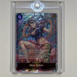Nico Robin - Legacy of the Master OP12 087 Alt Art SR LP - Image 1
