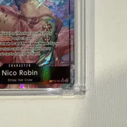 Nico Robin - Legacy of the Master OP12 087 Alt Art SR LP - Image 2