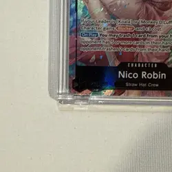 Nico Robin - Legacy of the Master OP12 087 Alt Art SR LP - Image 3