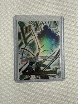 Demon Aura Nine Sword Style Asura Blades Drawn Dead Man's Game [Alt Art]OP12-037 - Image 1