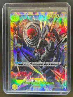 2023 One Piece TCG Pillars of Strength OP03 Charlotte Katakuri SEC #OP03-123 - Image 1
