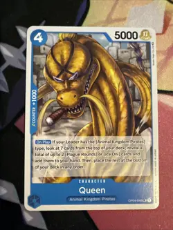 One Piece TCG Kingdoms of Intrigue Queen (046) - Image 1