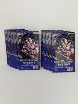 10 One Piece Op-14 EB04 Single Sleeved Booster (In Hand) Ships Asap LOT OF 10 - Image 1