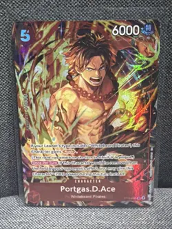 Portgas.D.Ace (Illustration Box Vol.5) ST15-005 One Piece Promotion Cards Foil - Image 1