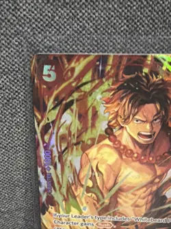 Portgas.D.Ace (Illustration Box Vol.5) ST15-005 One Piece Promotion Cards Foil - Image 2