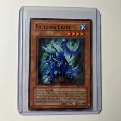 Freezing Beast MFC-017 Common Unlimited Magician's Force Yu-Gi-Oh Card NM-Mint - Image 1
