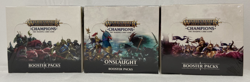 Warhammer Age of Sigmar Champions Booster Box Cards / Savagery / Onslaught - LOT - Image 1