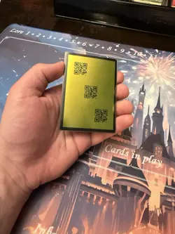 Lorcana Fabled Gold Foil Discard Card - Image 1