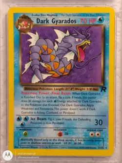 2000 POKEMON, DARK GYARADOS, TEAM ROCKET, CARD #25/82, HOLO, CGC GRADED 9 - Image 2