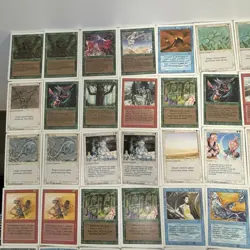 133 Revised Magic The Gathering Card Lot No Basic Land - Image 2