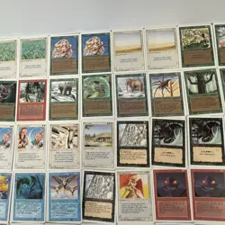 133 Revised Magic The Gathering Card Lot No Basic Land - Image 3